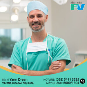 Bác Sĩ Yann Dréan Đảm Nhận Vị Trí Trưởng Khoa Sản Phụ Khoa Bệnh Viện FV