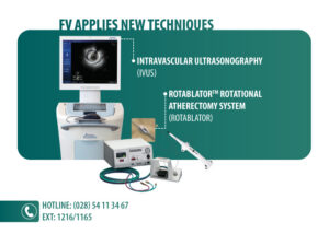 FV Applies Intravascular Ultrasound (IVUS) And Rotablator In Cardiovascular Intervention