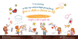 The painting programme ‘Give a child a chance in life’ returns for the 3rd time!
