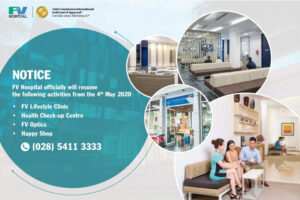 FV Lifestyle Clinic and Health Check-up Centre resumes service from 4th May 2020