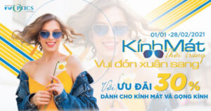 Kính Mát Thời Trang – Vui Đón Xuân Sang với Ưu Đãi 30% tại Cửa Hàng Mắt Kính FV