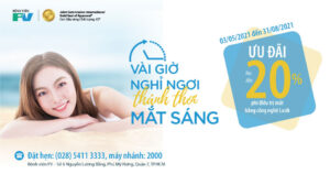 Vài Giờ Nghỉ Ngơi – Thảnh Thơi Mắt Sáng với Ưu đãi lên đến 20% Chi phí phẫu thuật điều trị Tật khúc xạ tại FV