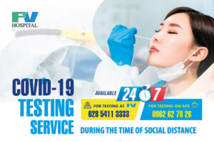 COVID-19 Testing Services at FV Hospital – Available 24/7, Samples collection at FV Hospital or on Site during the time of social distance