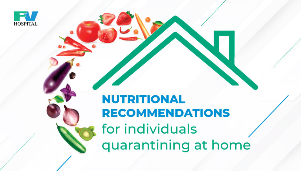 Nutritional recommendations for asymptomatic COVID-19 patients and prophylaxis for F1 individuals quarantining at home