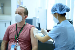 FV administers 2nd dose COVID-19 vaccination for the French community in Southern Vietnam