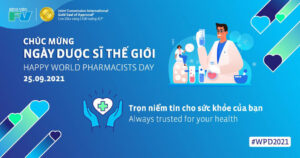 2021 World Pharmacists Day with the message ‘Always Trusted For Your Health’