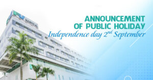 Announcement of Public holiday – Independence day 2nd September