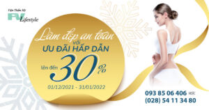 Làm đẹp an toàn với ưu đãi hấp dẫn lên đến 30% tại Viện Thẩm Mỹ FV Lifestyle