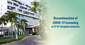 Discontinuation of COVID-19 Screening at FV Hospital entrances