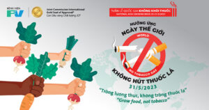 ‘GROW FOOD, NOT TOBACCO’ – FV HOSPITAL EMBRACES THE MESSAGE OF WORLD NO TOBACCO DAY 2023