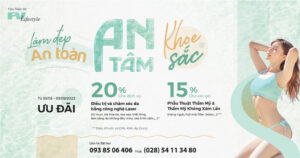 LÀM ĐẸP AN TOÀN – AN TÂM KHOE SẮC VỚI ƯU ĐÃI LÊN ĐẾN 20% TỪ VIỆN THẨM MỸ FV LIFESTYLE