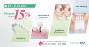 Achieve Beautiful Teeth and a Charming Smile for Confident Communication with Discounts of Up to 15% at the Oral & Maxillofacial Surgery – Dental Surgery Department of FV Hospital