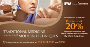 20% Discount on Treatments Using New Techniques at the Traditional Medicine Department – FV Hospital