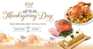 Thanksgiving 2024 Special Menu at FV Bistro