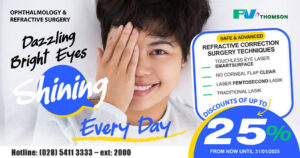 Dazzling Bright Eyes, Shining Every Day – Enjoy Up to 25% off Refractive Correction at FV