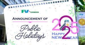 Announcement of Public Holidays – New Year 2025