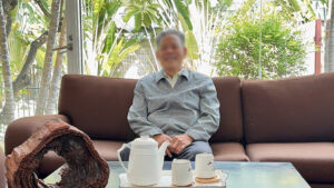 Thanks to timely health screening, a 73-year-old man received early treatment for lung cancer