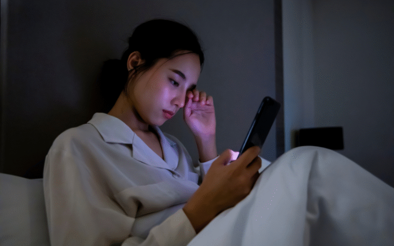Dấu hiệu các bệnh về mắt khi xem điện thoại