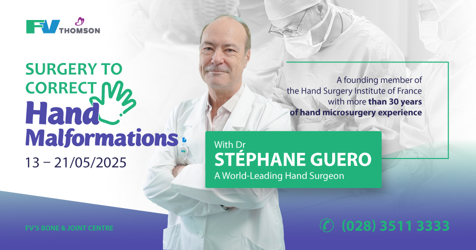 The 'Hand Magician' – Dr Stéphane Guero Returns to Vietnam from 13th – 21st May 2025