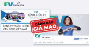 Thông báo về việc giả mạo thông tin tuyển dụng của Bệnh viện FV