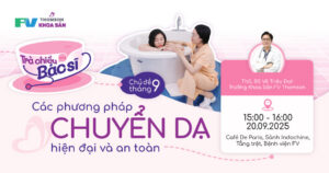Trà chiều cùng Bác sĩ – Chuỗi trò chuyện ấm áp dành cho mẹ bầu
