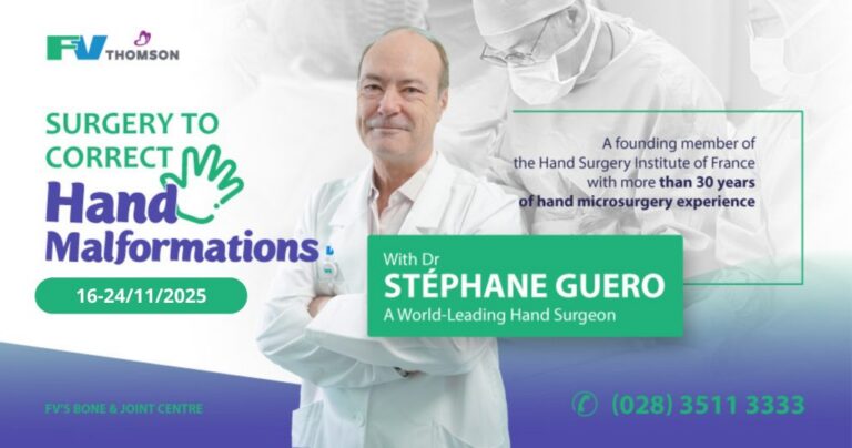 The ‘Hand Magician’ – Dr Stéphane Guero returns to Vietnam