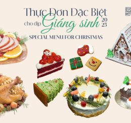 Special Festive Culinary Menu to Celebrate Christmas 2025