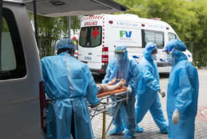 Admission and treatment for COVID-19 patients at FV hospital