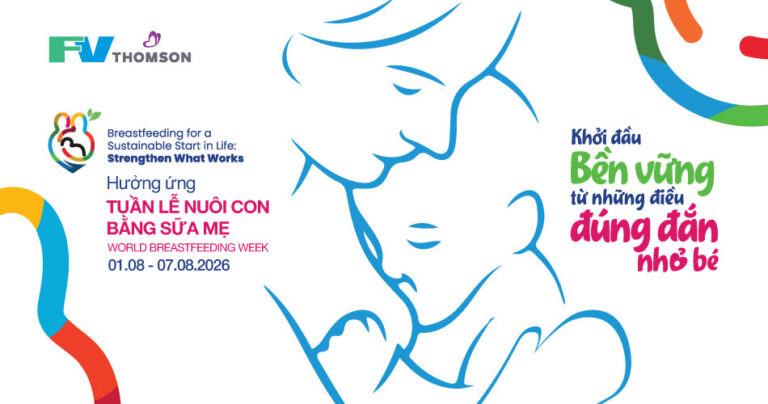 Tuần lễ Nuôi con bằng sữa mẹ 2026: Khởi đầu bền vững từ những điều đúng đắn nhỏ bé