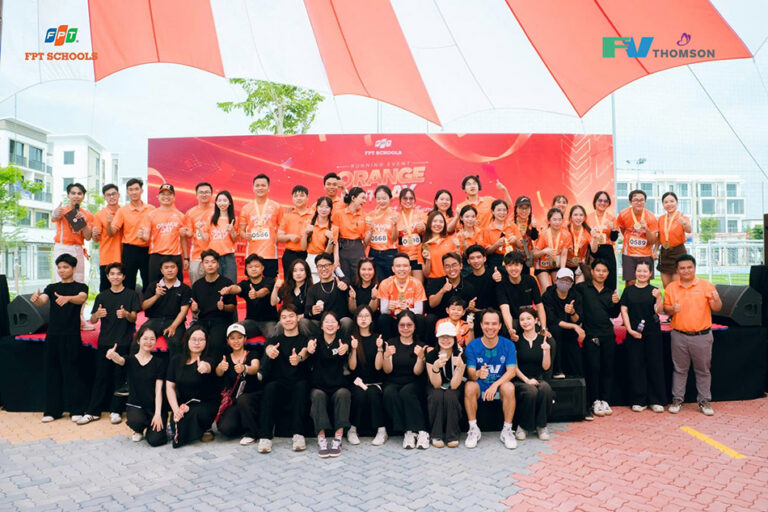 Bệnh viện FV sát cánh cùng sức khỏe học đường tại giải chạy Orange Day 2026