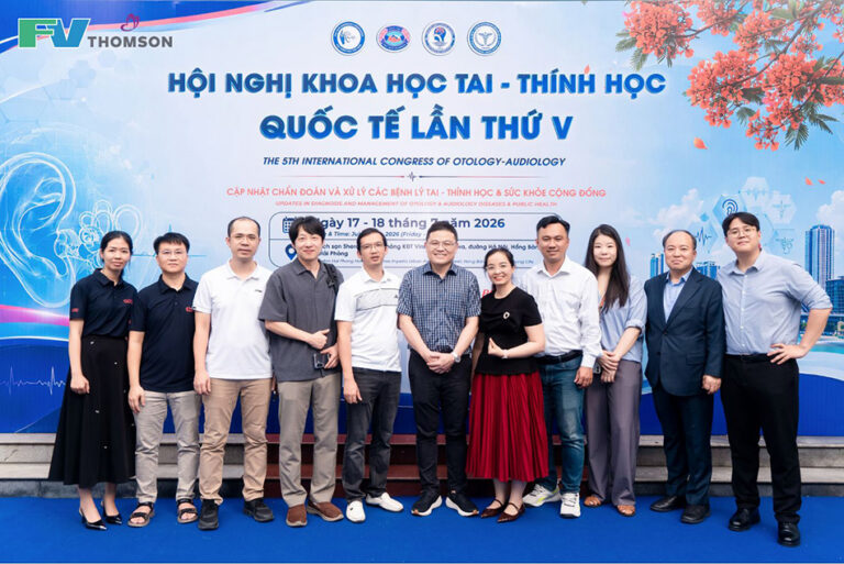 TS.BS. Võ Công Minh – Trưởng khoa Tai Mũi Họng Bệnh viện FV chia sẻ chuyên môn tại Hội nghị khoa học Tai – Thính học Quốc tế lần thứ V