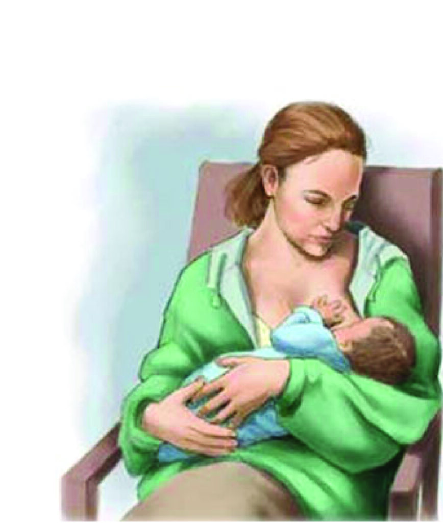 Hình ảnh minh họa: Tư thế ôm bónga