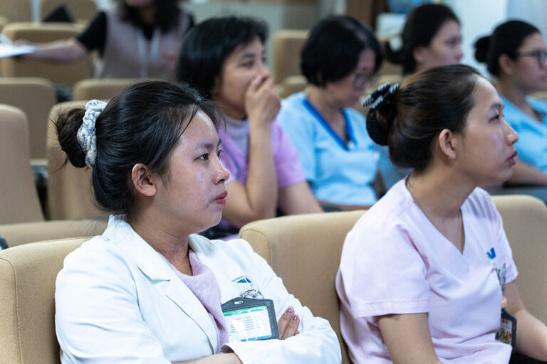 FV held specialised breastfeeding training for its nursing team