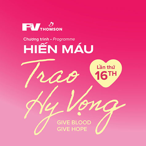 Join FV Hospital’s 16th “Give Blood – Give Hope” Blood Donation Programme