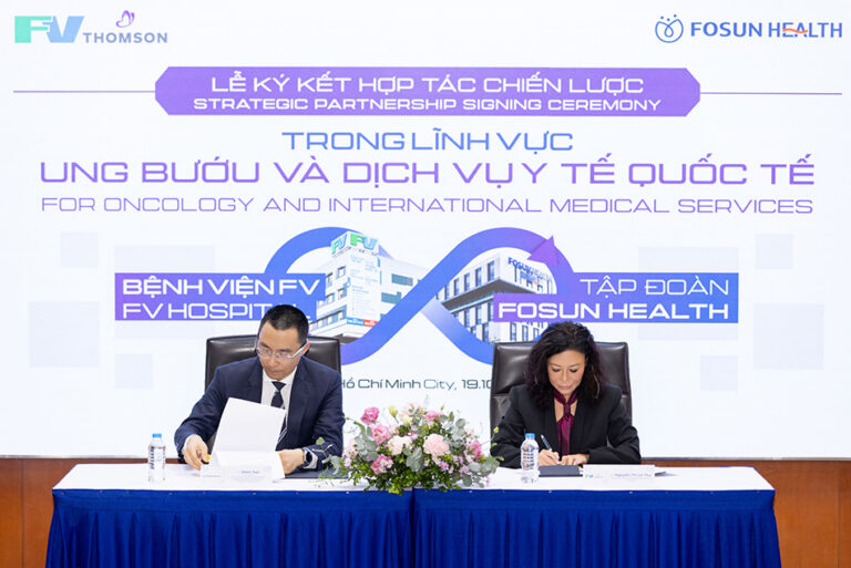 FV Hospital and Fosun Health enter strategic partnership in cancer care and other medical specialties