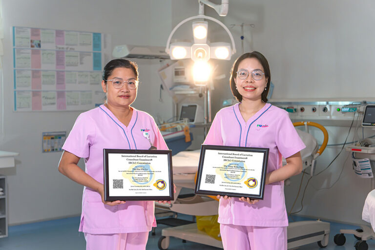 Two Vietnamese midwives attain international IBCLC certification in breastfeeding counselling